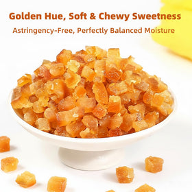 H2ONDBQF ready-to-use candied orange peel dices for easy dessert prep