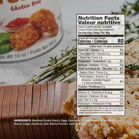 Haddar Gluten Free Pretzel Crumbs ideal for crispy fried fish.