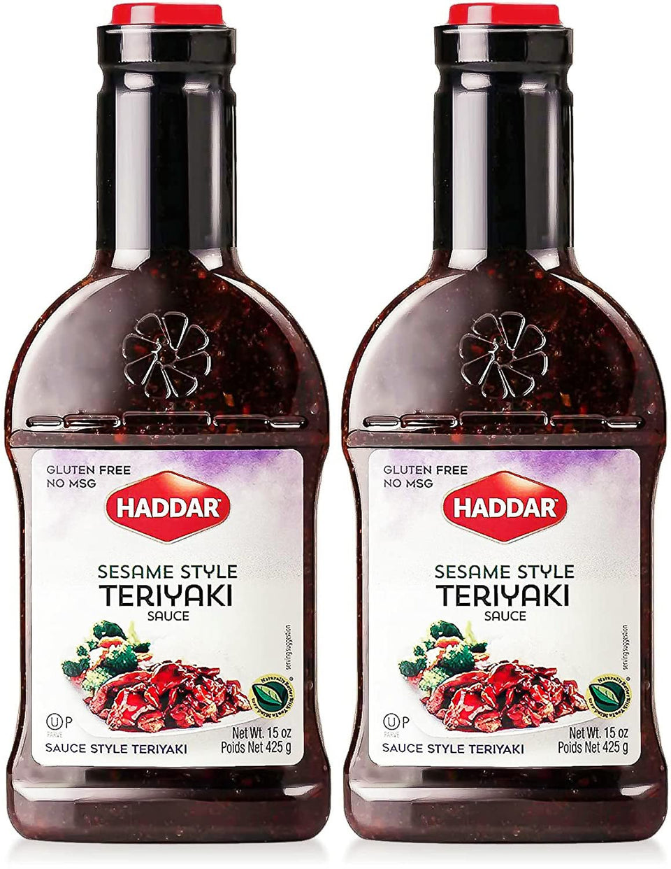 Haddar Sesame Style Teriyaki bottle with glossy glaze ideal for marinades