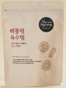 Haetongryeong freeze-dried coin stock shows deep taste for quick soups.