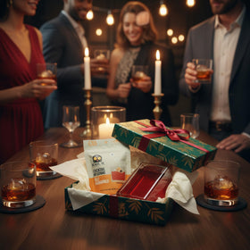 Hail M Cocktails bourbon infusion setup yields bar-quality flavor anywhere.