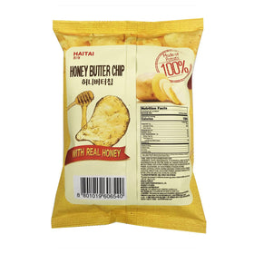 Haitai Honey Butter Chip Big Size package detail with brand logo