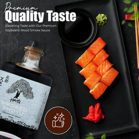 HAKU Smoked Shoyu Kyoto tradition reflecting 250-year craft and wood smoke