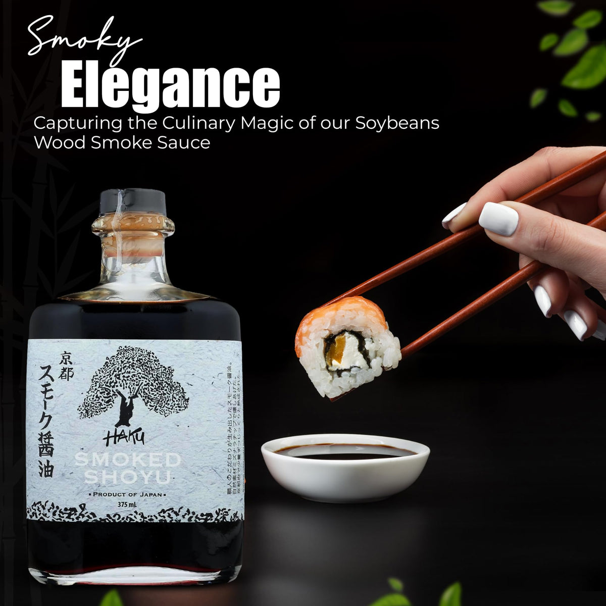 HAKU Smoked Shoyu salmon marinade enhancing savory depth