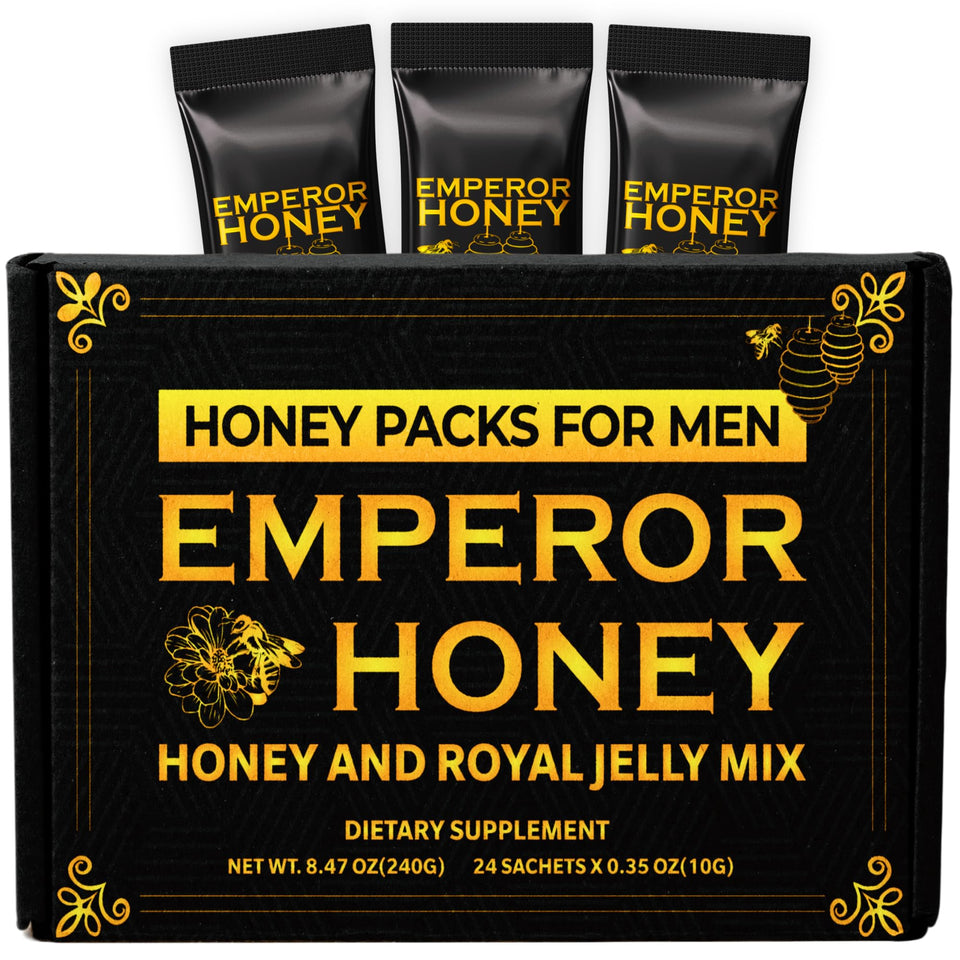 Halal Honey Extra Strength packaging shown for on-the-go energy.