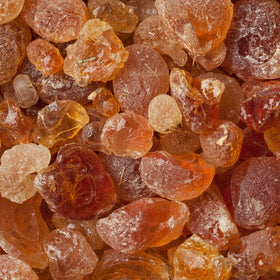 HalalEveryDay Gum Arabic nuggets, raw form for natural binding and thickening.