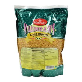 Haldiram's Aloo Bhujia bowl: crunchy bites ideal for tea time snacking.