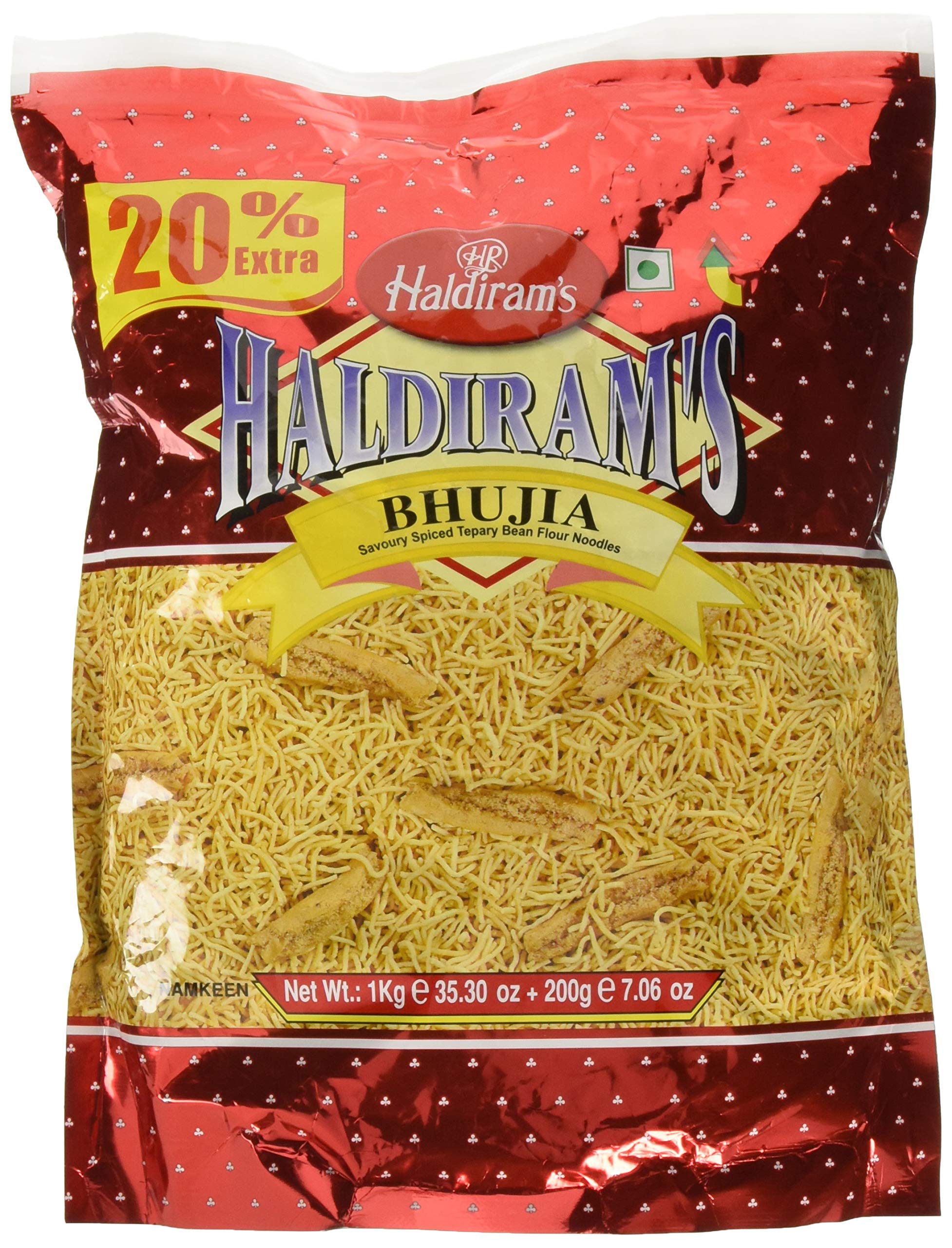 Haldiram's Bhujia (1000g) – Crispy Sev Snack by Haldiram – Nuvantry