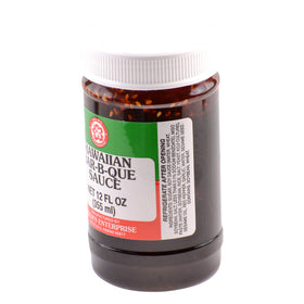 Halm's Hawaiian Barbeque Sauce bottle ready for island-inspired grilling