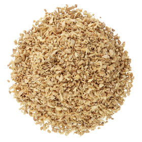 Halo Naturals organic ginger root cut and sifted, 1 lb, easy to measure.