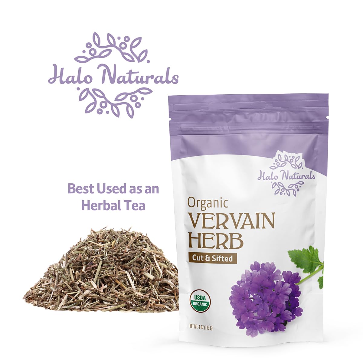Map highlighting Albania, Croatia and Bulgaria as the vervain origin for Halo Naturals.