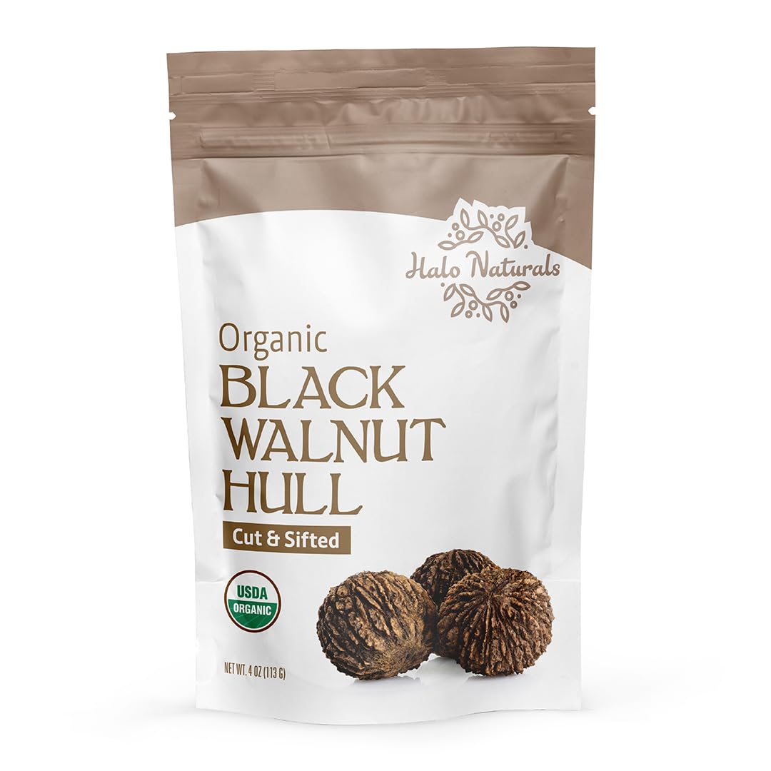 Halo Naturals USA origin sustainable sourcing of black walnut hull