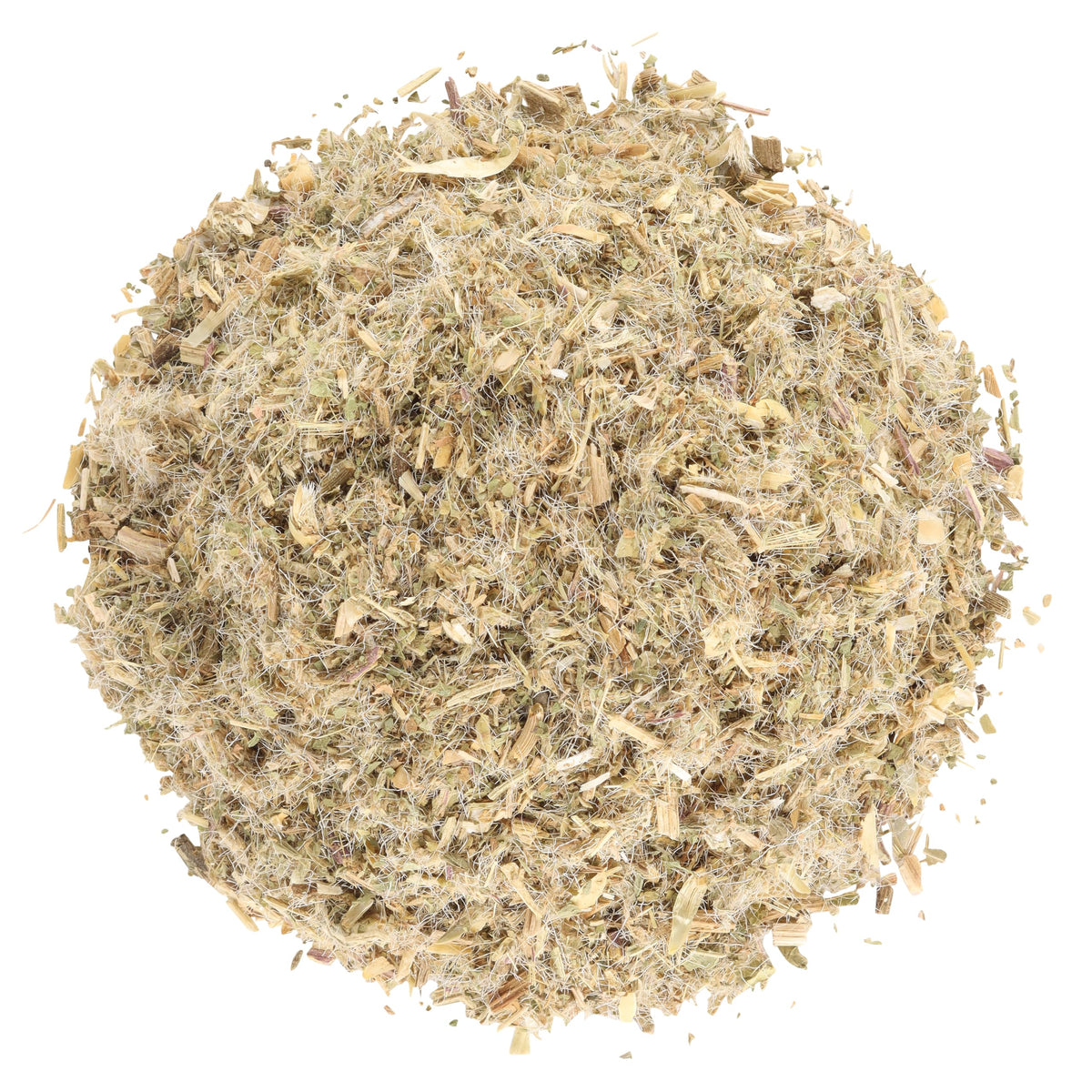 Halo Naturals resealable pouch keeps Blessed Thistle fresh between uses and blends.