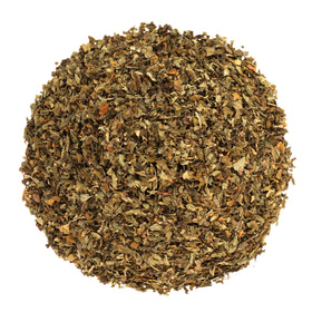 Halo Naturals Skullcap Organic label shows USDA Organic certification.