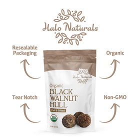 Halo Naturals cut and sifted hull ready for steeping