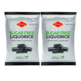 Halva sugar-free liquorice 90g pack front view, a light sugar-free treat.