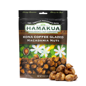Hamakua Macadamia Coffee Glazed Nuts: protein-rich Hawaiian snack with bold coffee sweetness