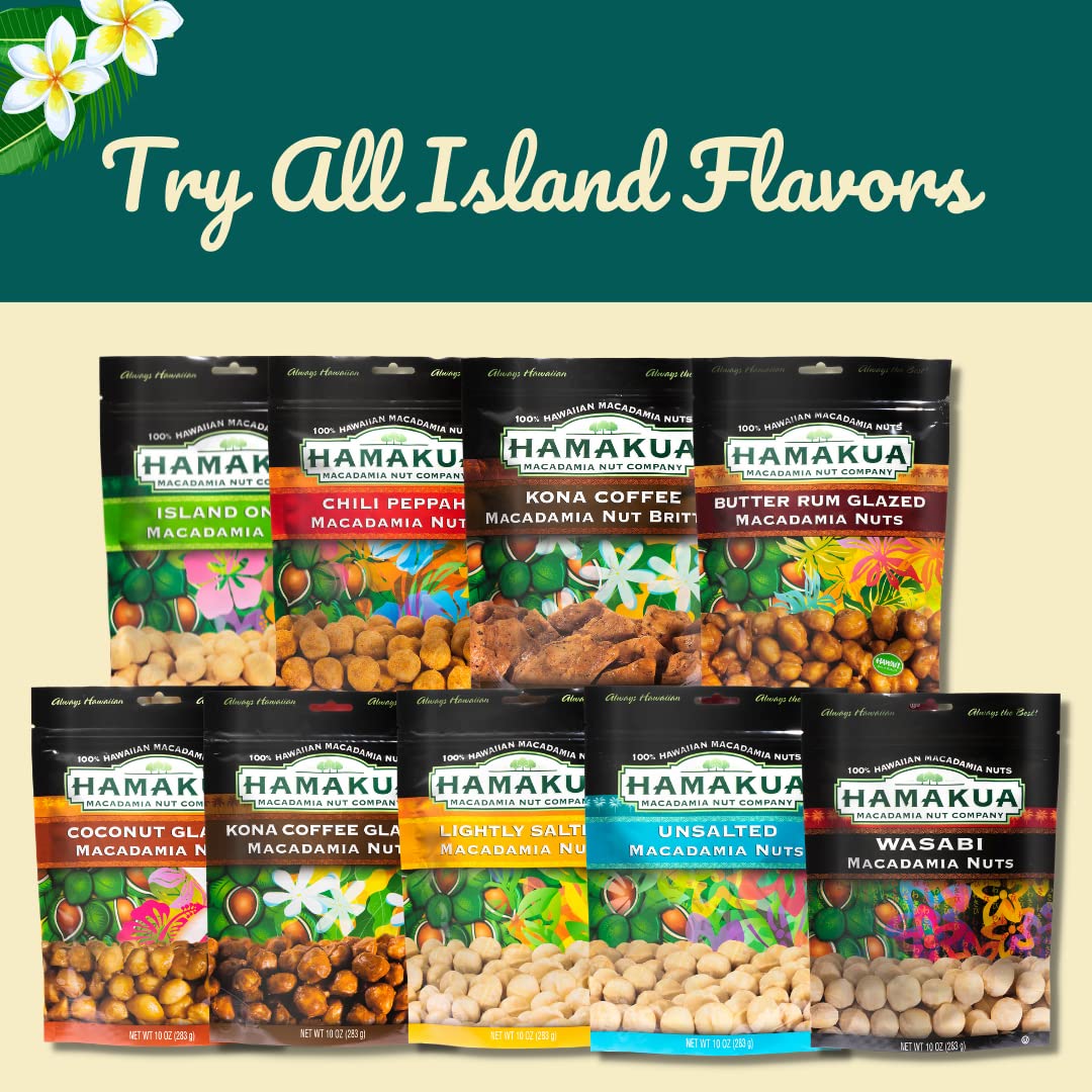 Hamakua Macadamia Wasabi Nuts: bold, crisp heat for adventurous snacking