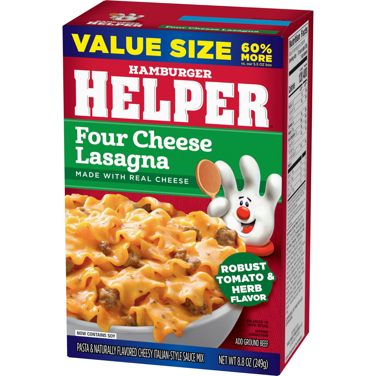 Hamburger Helper browning ground beef prepares a fast skillet meal