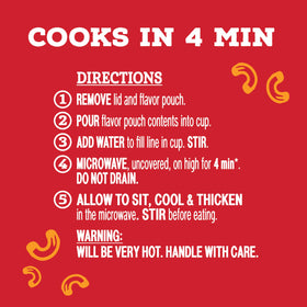 Hamburger Helper Cheeseburger Macaroni Microwave Cup microwave-ready scene shows four-minute dinner