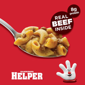 Hamburger Helper add vegetables twist; customize with onions or greens.