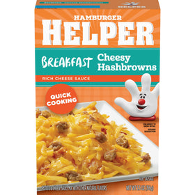 Hamburger Helper real ingredients cheese blend for creamy texture