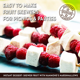 Hammond’s Candies gluten-free kosher vanilla bean marshmallows for inclusive snacking