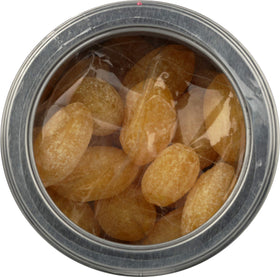 Hammond's Candies Lemon Drops ingredient-label showing all natural ingredients