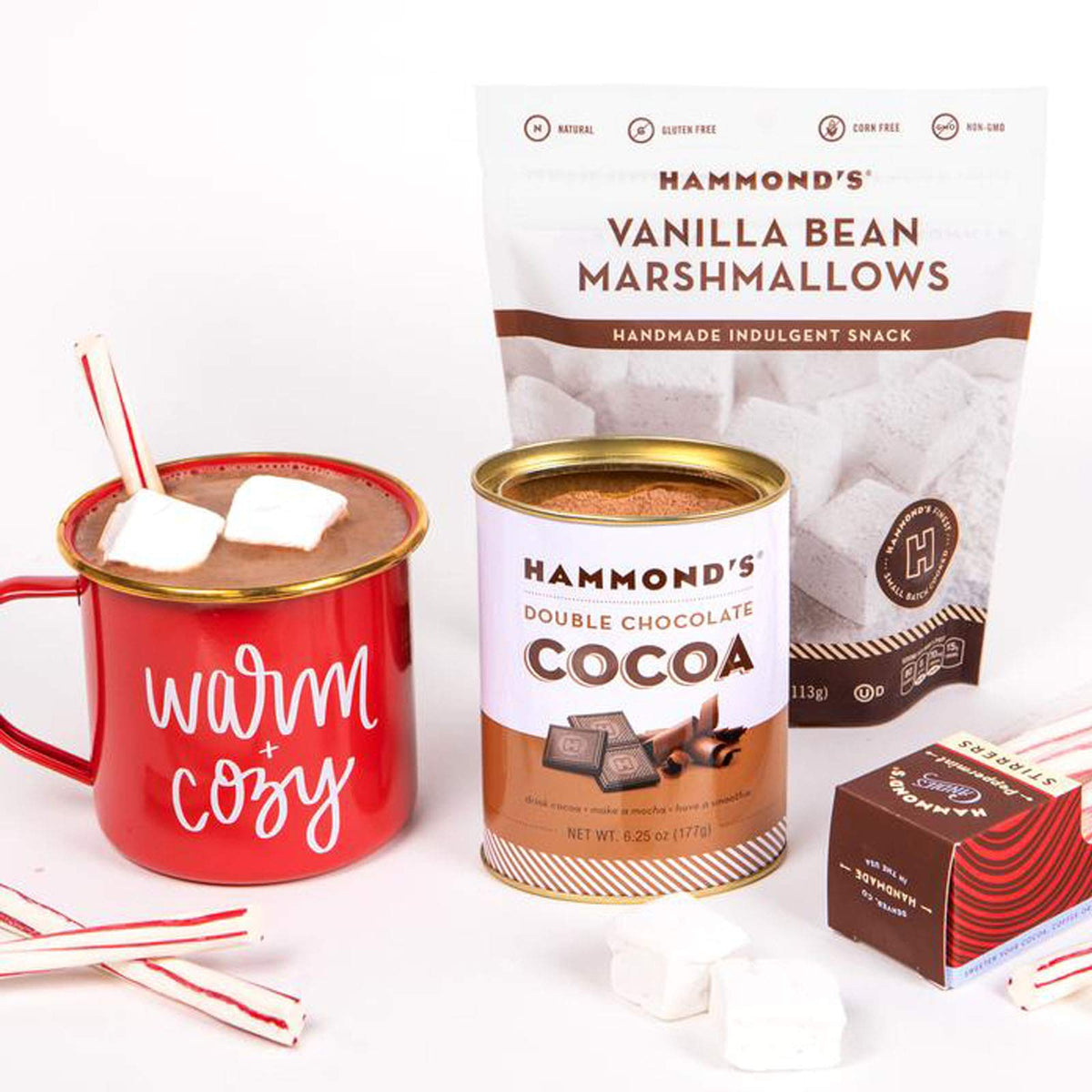 Hammond’s Candies vanilla bean s-mores marshmallows for gourmet toasty treats