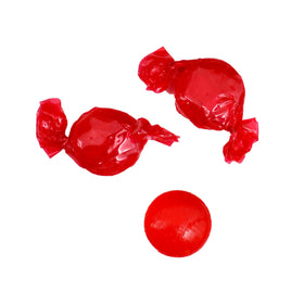 Close-up of Arcor Cinnamon Discs showing glossy red surfaces and bold cinnamon flavor hint.
