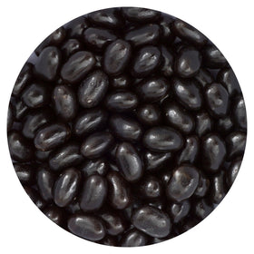 The Hampton Candy Company black jelly beans bulk bag for sharing.