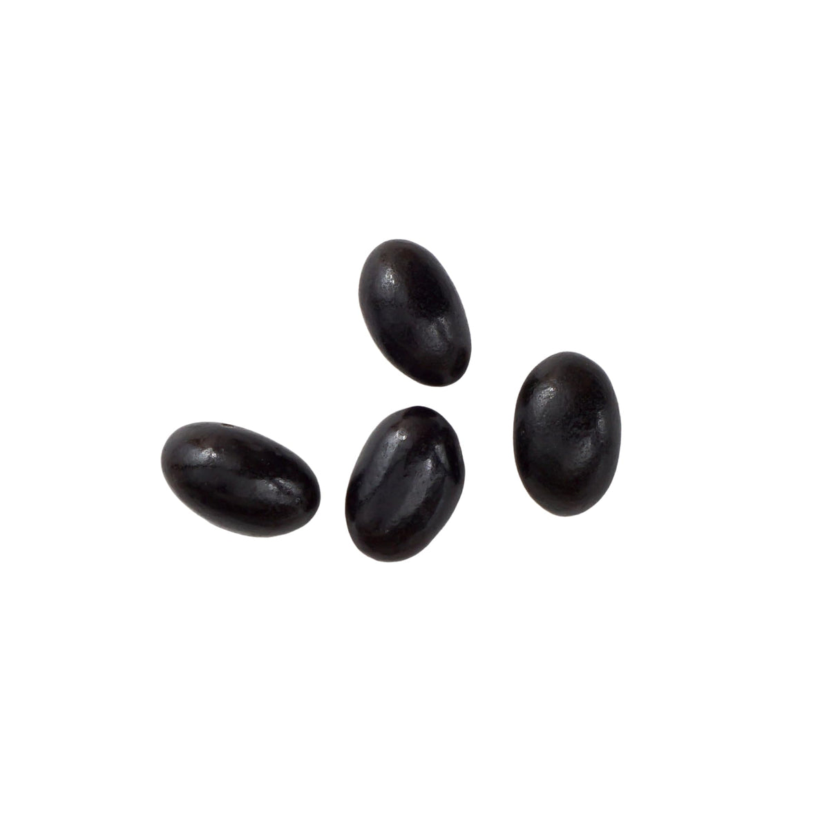The Hampton Candy Company party-snack display with black jelly beans.