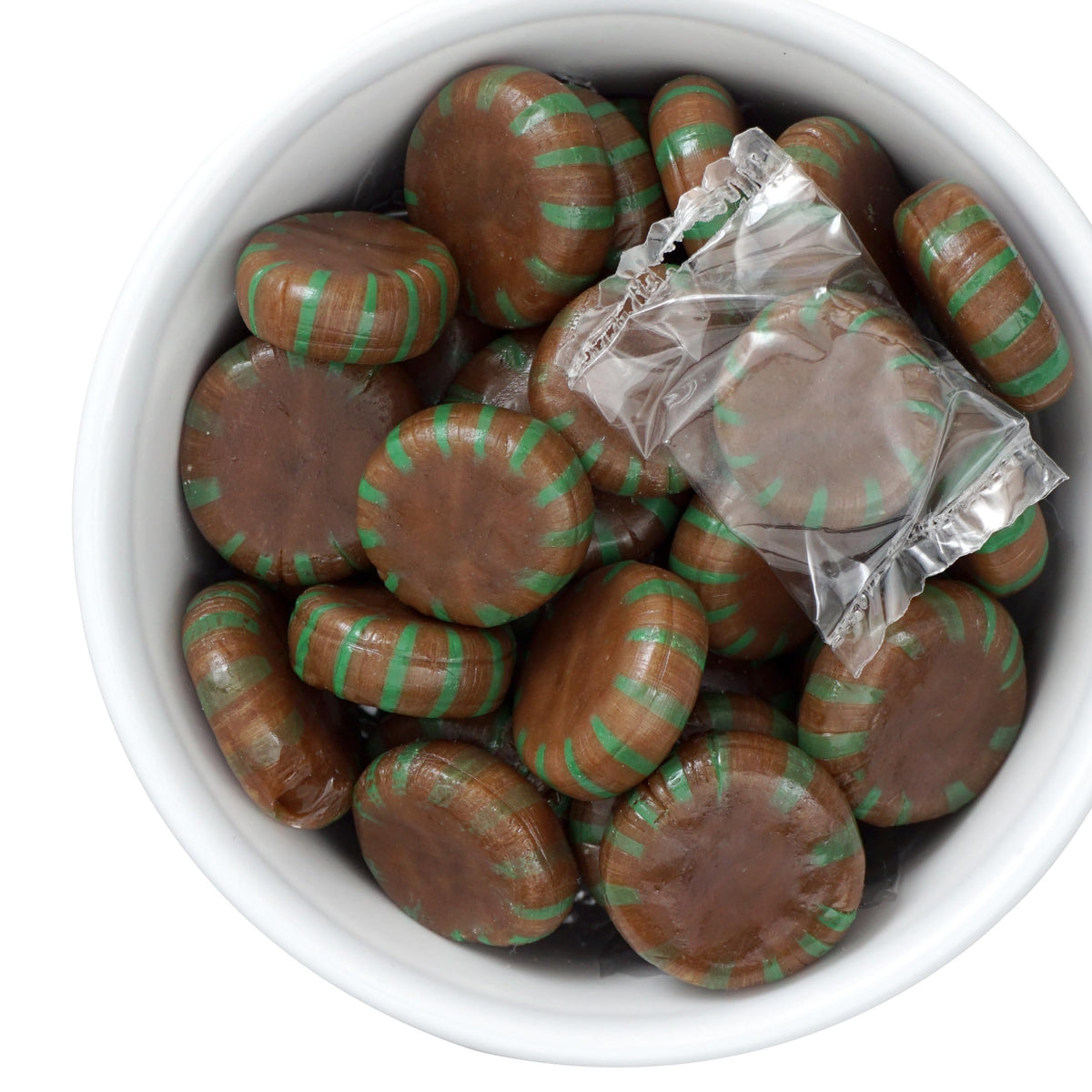 Office-friendly mint chocolate treat perfect for desk breaks.