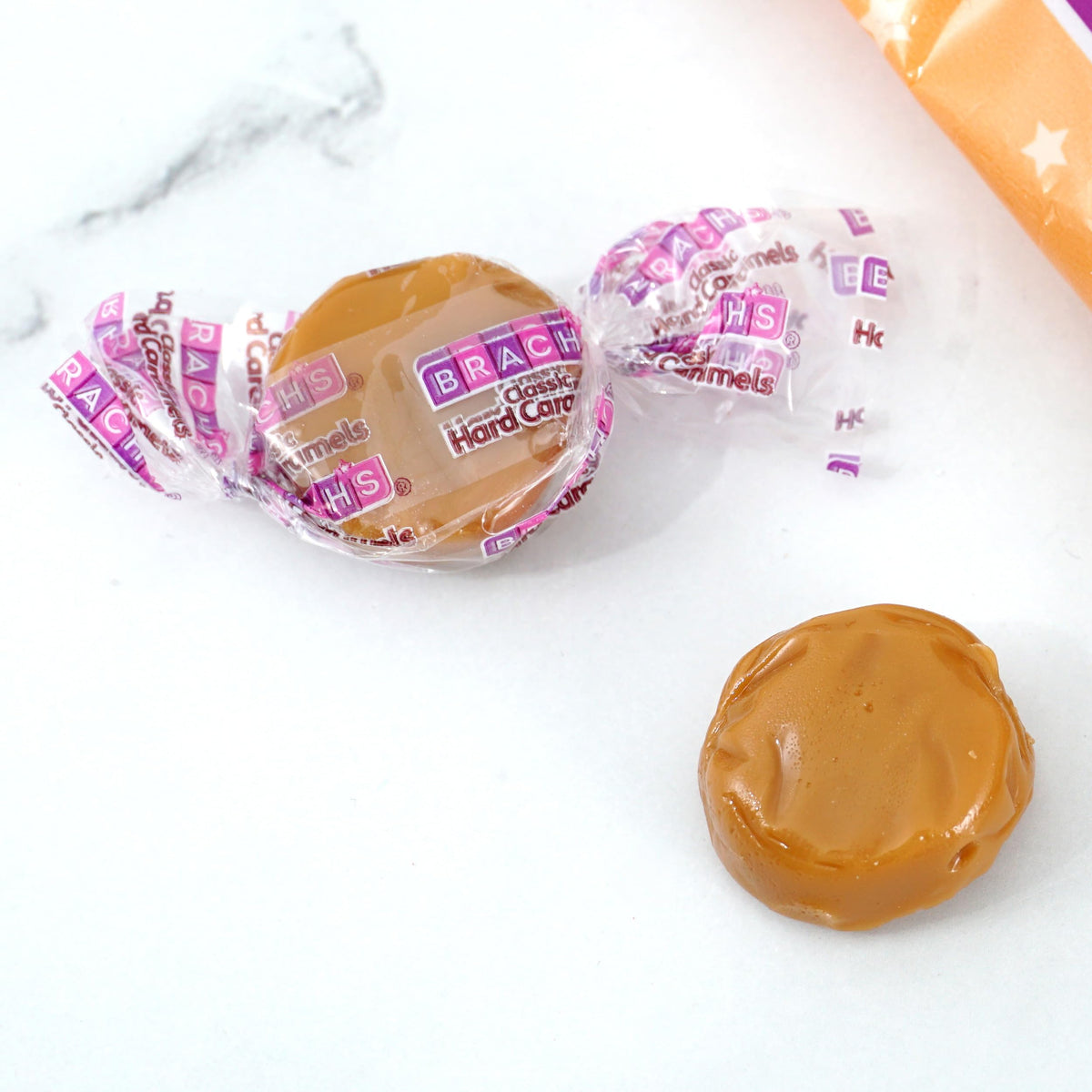 The Hampton Candy Company classic hard caramels are individually wrapped for gifting.