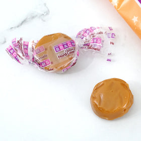 The Hampton Candy Company classic hard caramels are individually wrapped for gifting.