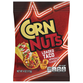 The Hampton Candy Company BBQ Crunchy Corn Nuts smoky flavor in a handy 4 oz bag