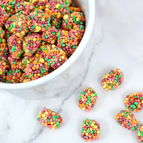 The Hampton Candy Company gummy clusters serving idea for lunchboxes and gatherings