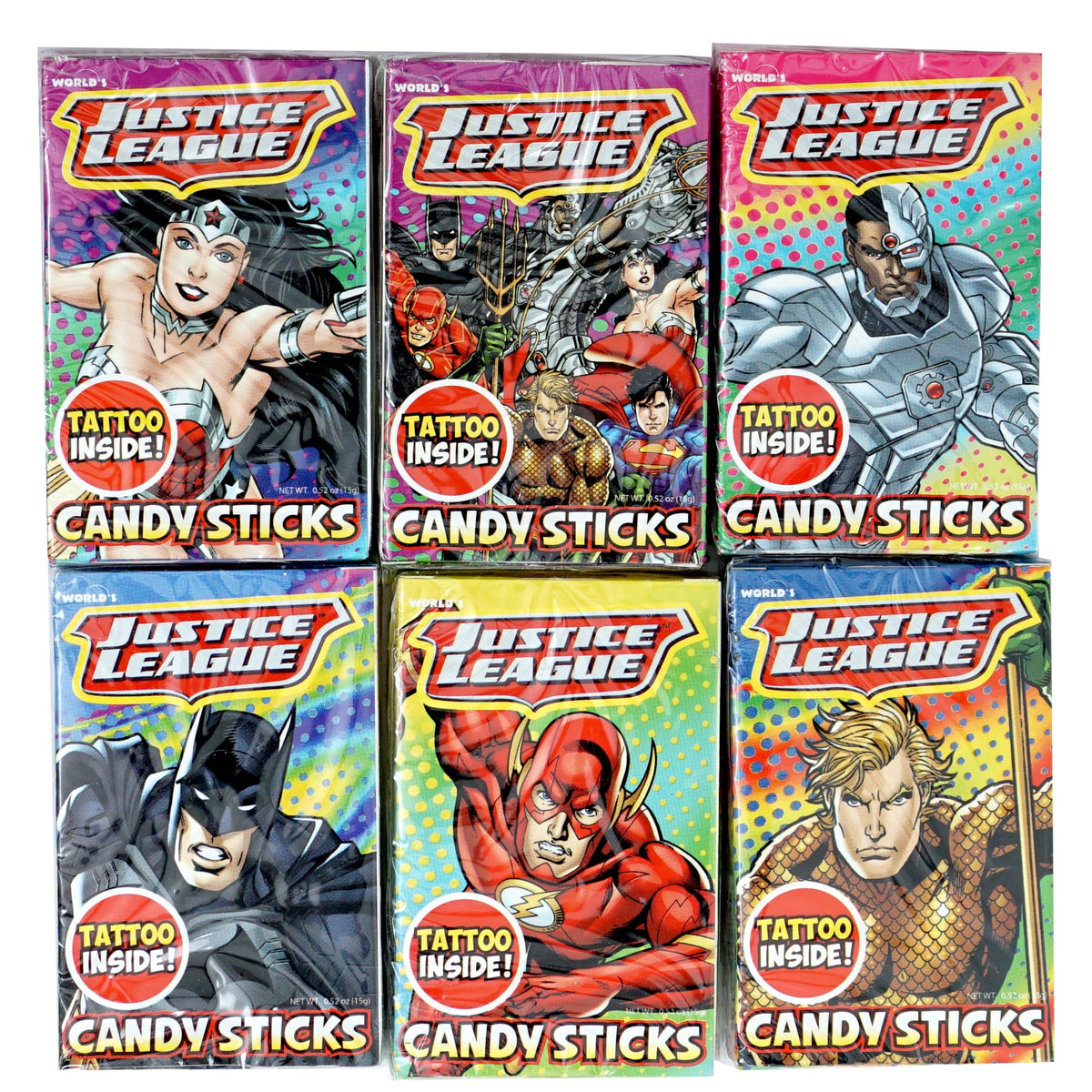 The Hampton Candy Company Justice League 30-pack is great for bulk snacks and gifts