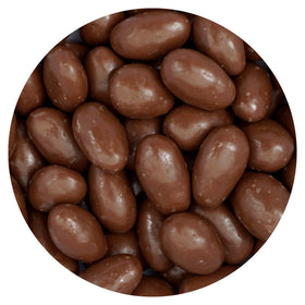 The Hampton Candy Milk Chocolate Covered Almonds 1lb bulk bag, ideal for sharing.