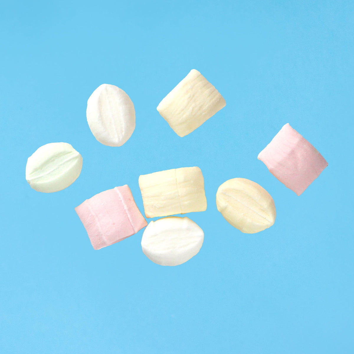 The Hampton Candy Company Soft Pastel Mints on desk for a quick pick-me-up.