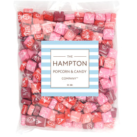 Star Burst Fav Reds candies close-up reveals juicy fruity centers and chewy texture.