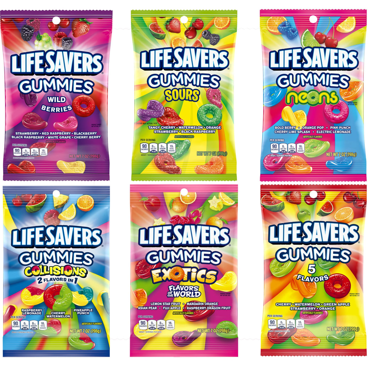 The Hampton Candy Company wild berries bag for on-the-go snacking.