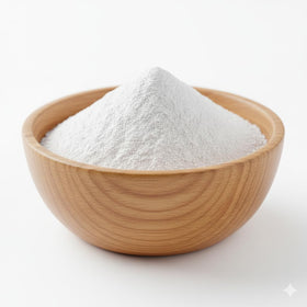 Hampton Distribution ammonium bicarbonate illustration demonstrates its role as a leavening agent in recipes.