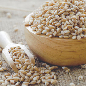 Hampton Distribution Barley Pearl in hearty stew; absorbs flavors and adds body.