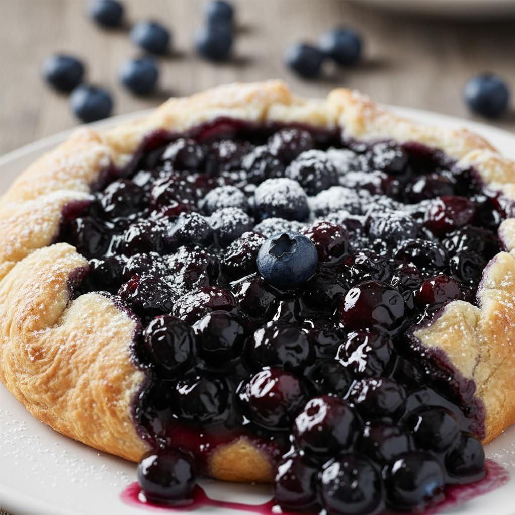 Hampton Distribution blueberry pie filling closeup shows thick, smooth texture for baking.