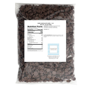 Hampton Distribution chips melting smoothly for coatings and drizzles
