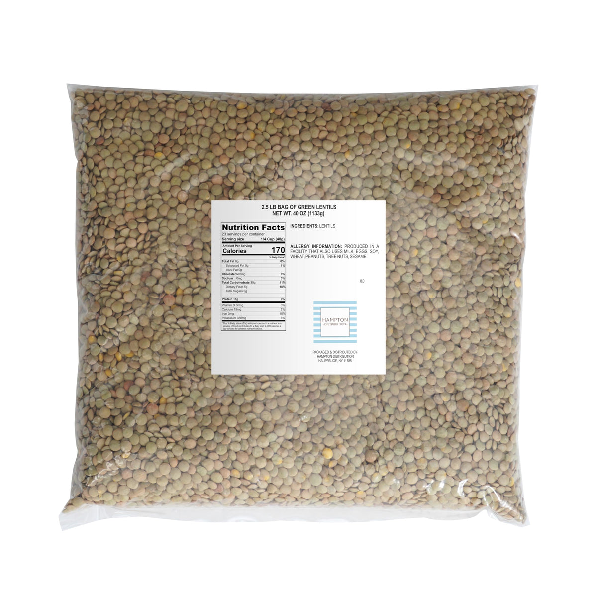 Hampton green lentils on counter showcasing versatile cooking ideas