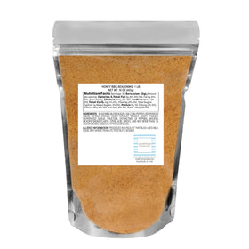 Hampton Distribution Honey BBQ Seasoning bottle closeup for rich grilling flavor
