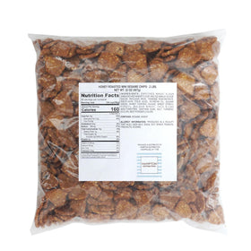Hampton Distribution Honey Roasted Mini Sesame Chips served in a bowl for snacking