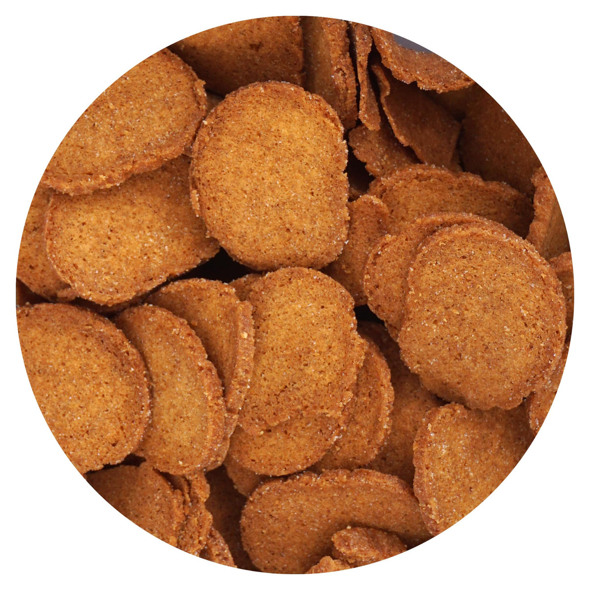 Hampton Distribution Mini Rye Worcestershire Bagel Chips in bag — crisp crunch for on-the-go snacking.